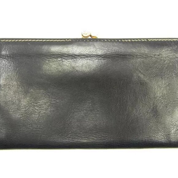 Celine Wallet Purse Coin purse Black Brown Woman unisex Authentic Used - Picture 5 of 13